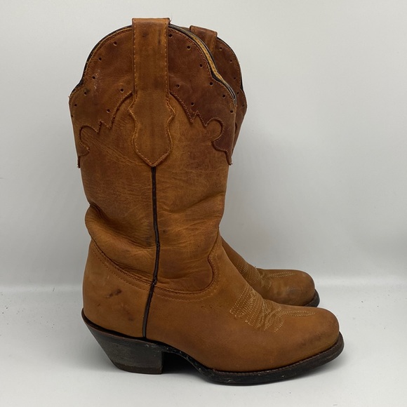 Botas El Pajal Womens Cowboy Boots MEX 23.5 US 7.5 - Picture 1 of 10